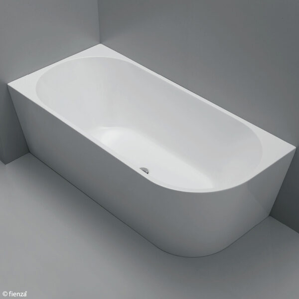 Fienza Isabella RIght-hand Acrylic Corner Bath - 1500mm or 1700mm1
